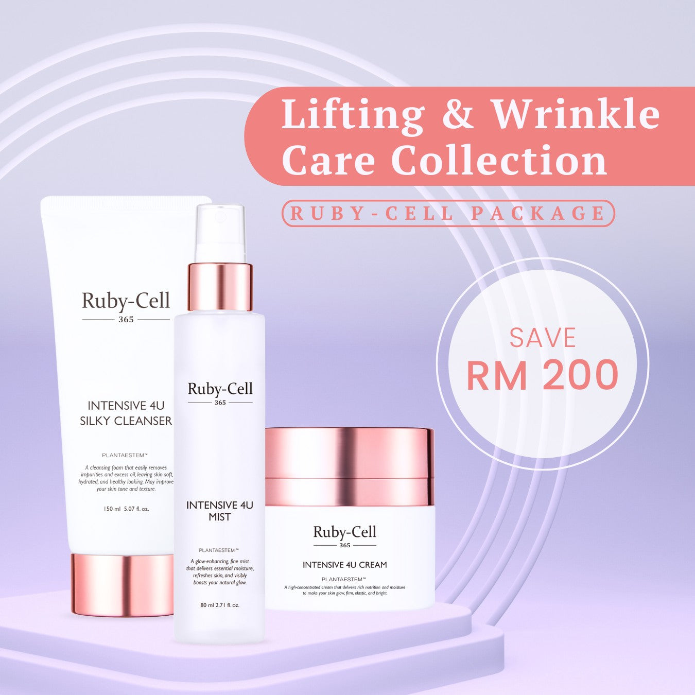 Ruby-Cell Package | Lifting & Wrinkle Care Collection – Ruby-Cell