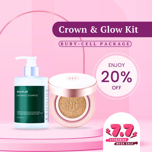 Ruby-Cell Package | Crown & Glow Kit