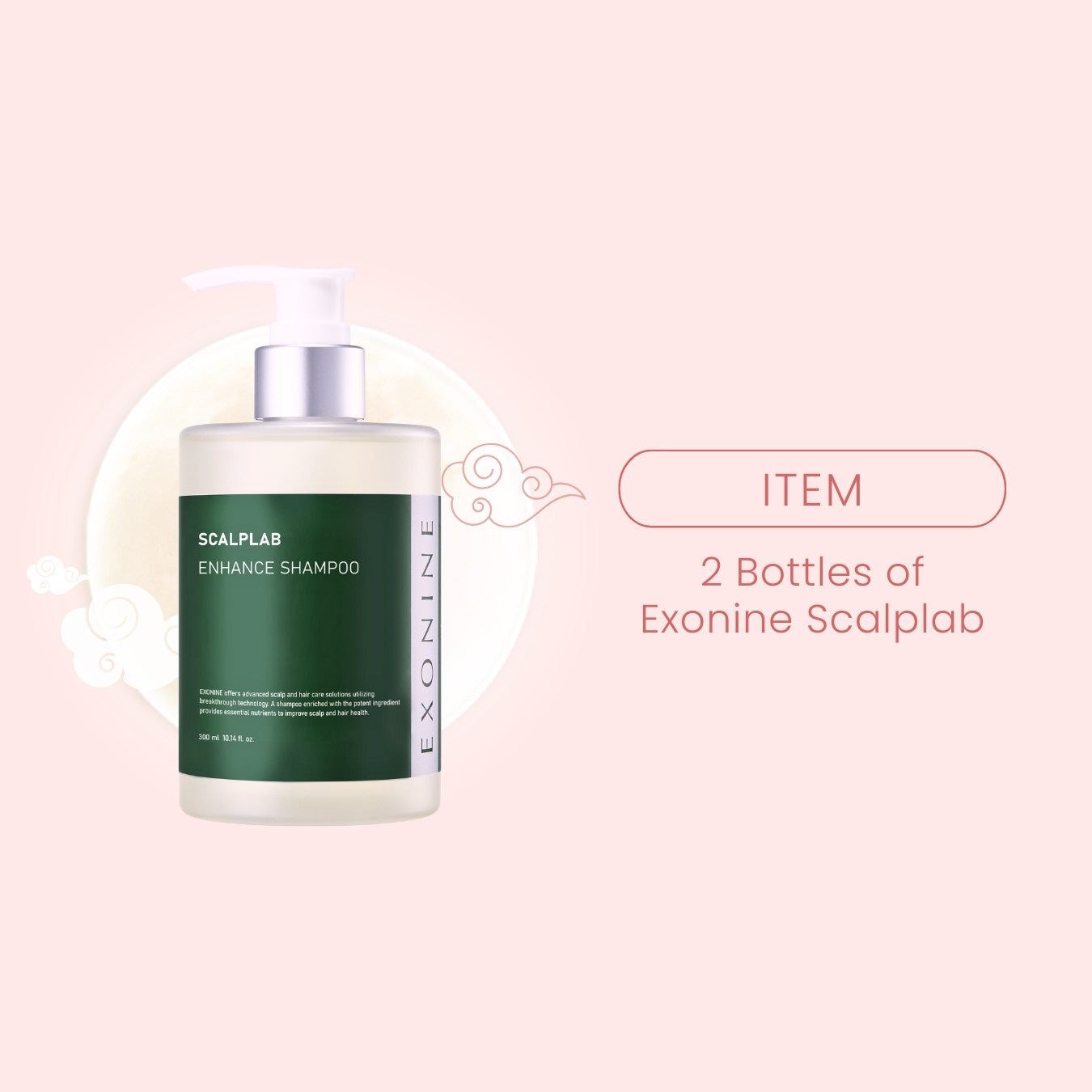 Ruby-Cell Mid Autumn Sale | EXONINE Scalplab Shampoo x2