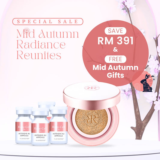 Ruby-Cell Mid Autumn Sale | Intensive 4U Ampoule + Glow Ampoule Cushion