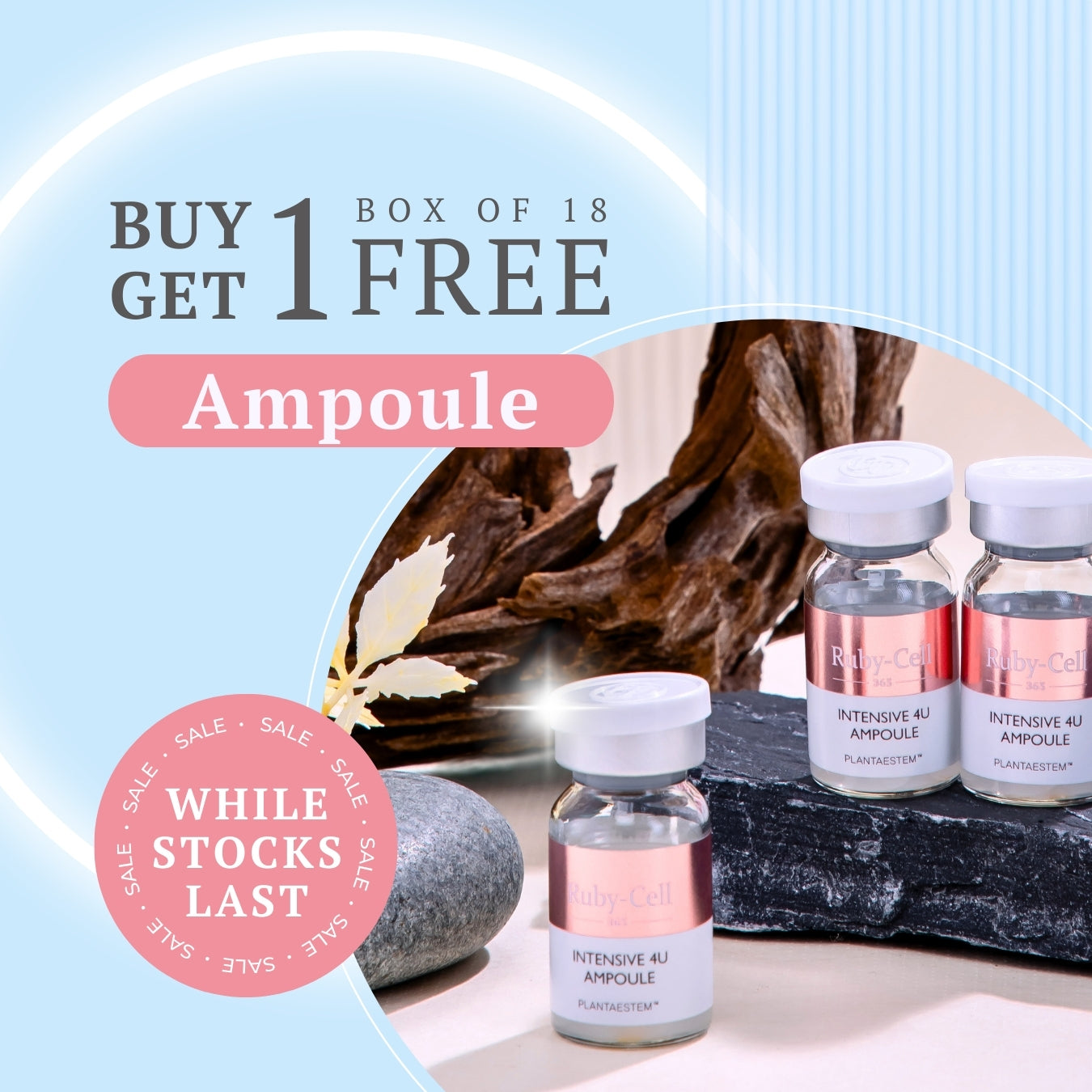 Ruby-Cell BUY 1 FREE 1 Special | Intensive 4U Ampoule (Expiry June'25)