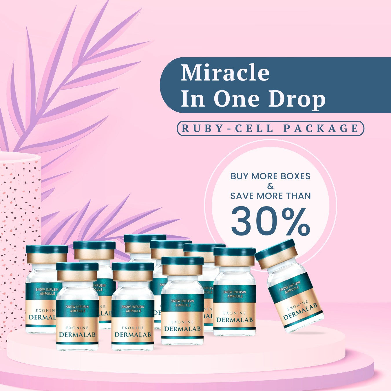 Ruby-Cell EXONINE Package | Miracle In One Drop