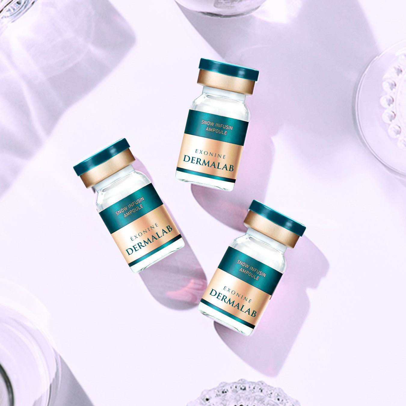 EXONINE DERMALAB Snow Infusin Ampoule – Ruby-Cell Malaysia