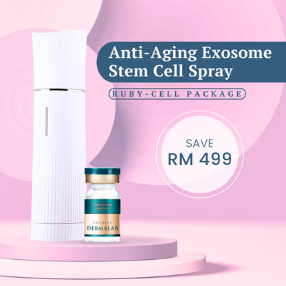 Ruby-Cell EXONINE Package | Anti-Aging Exosome Stem Cell Spray