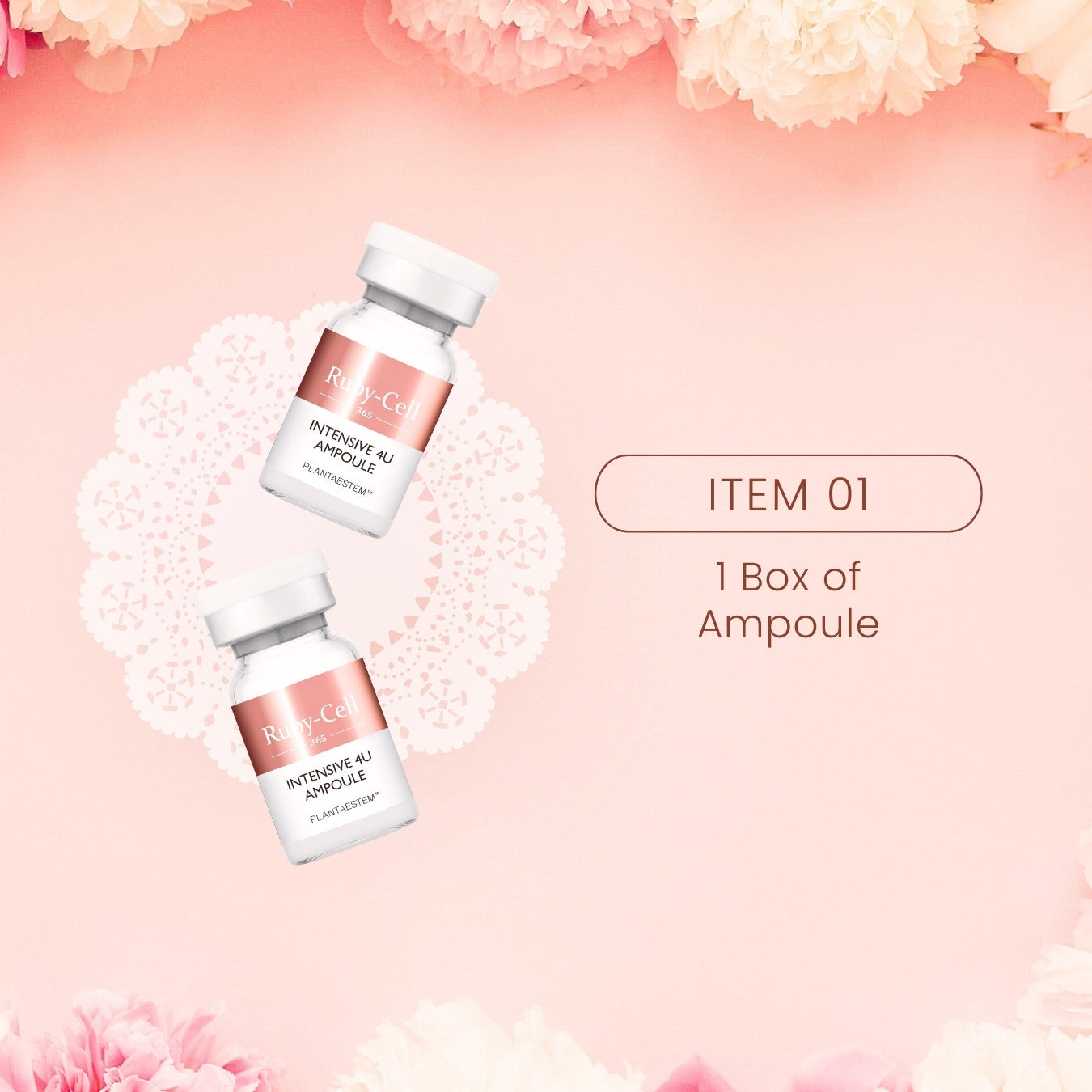 Ruby-Cell Mother's Day Special | 1 Box Ampoule + EXONINE Scalplab