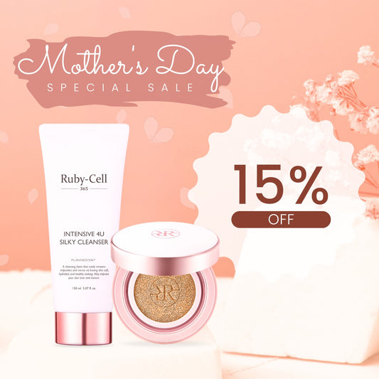 Ruby-Cell Mother's Day Special | Glow Ampoule + Silky Cleanser