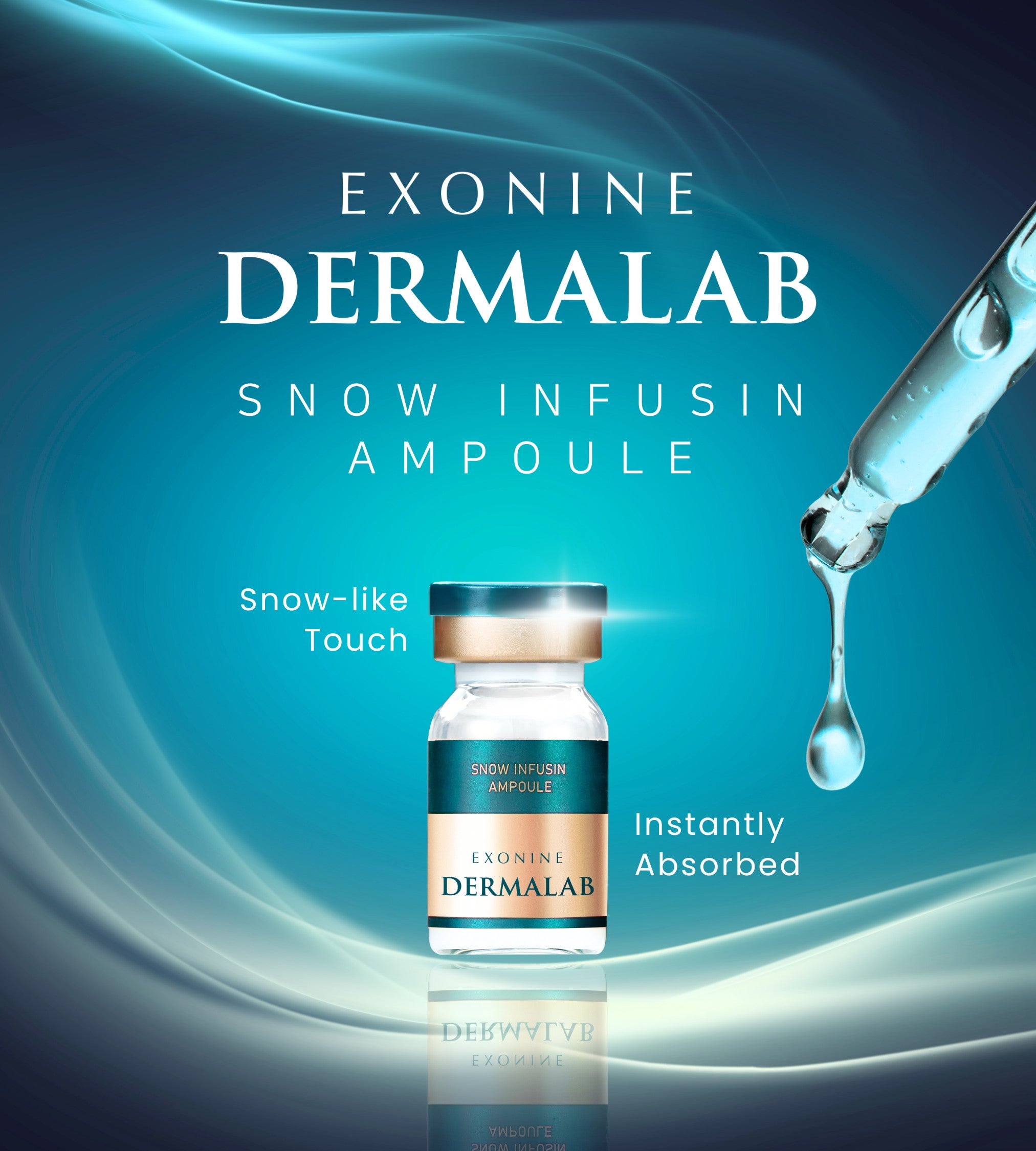美容液 EXONINE DERMACODE  INFUSIN AMPOULE EXONINE DERMALAB Snow Infusin Ampoule – Ruby-Cell Malaysia