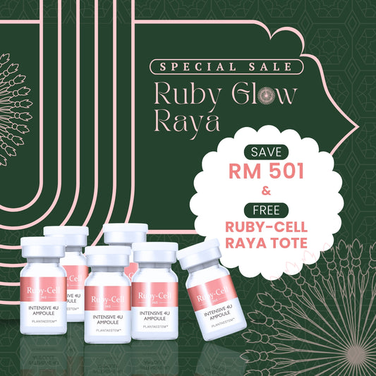 Ruby-Cell Raya Special | Intensive 4U Ampoule x 2 Boxes