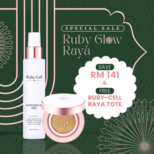 Ruby-Cell Raya Special | Intensive 4U Mist + Glow Ampoule Cushion