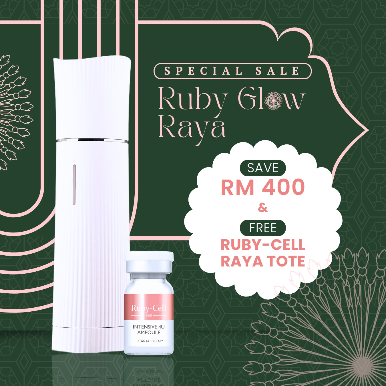 Ruby-Cell Raya Special | Anti-Aging Stem Cell Spray