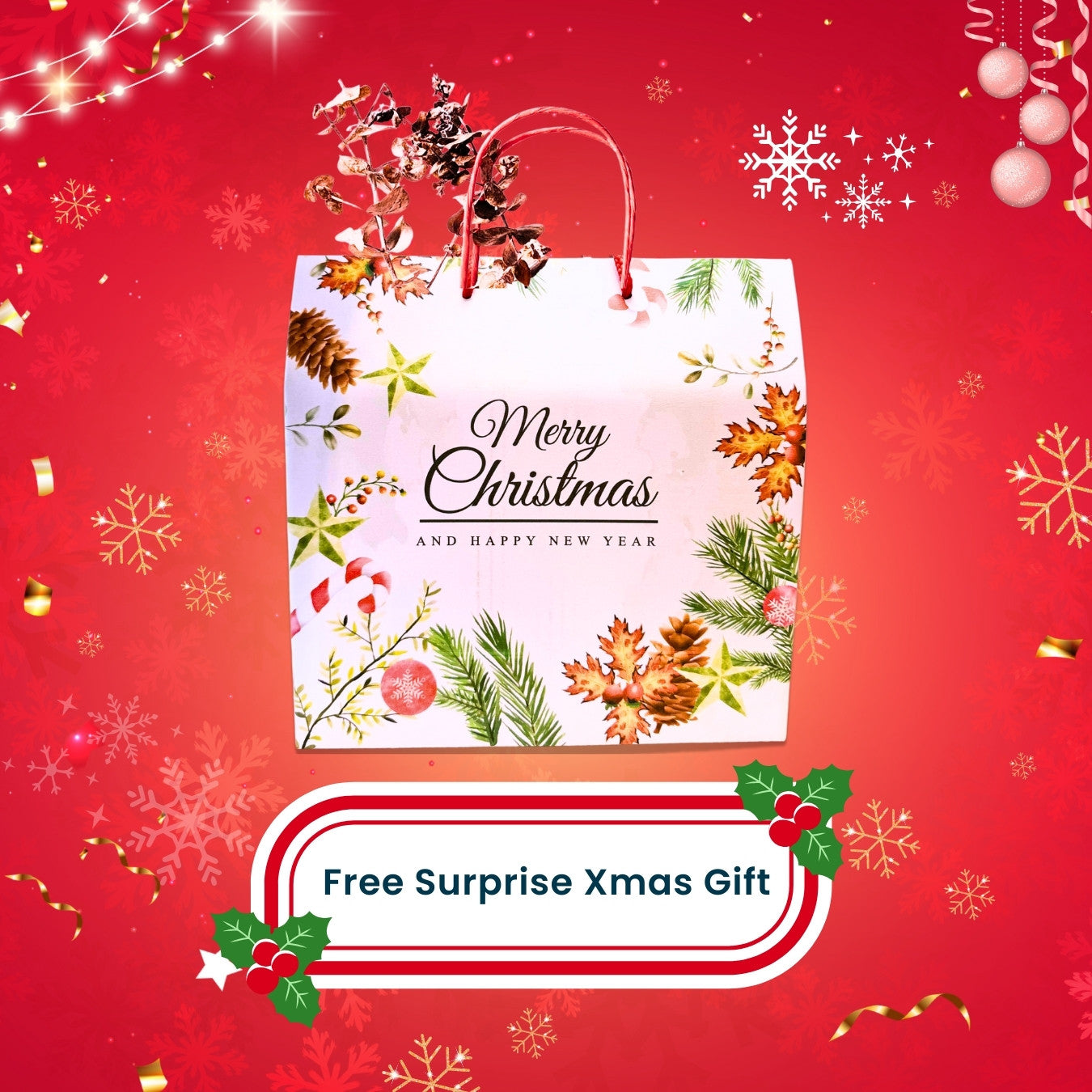 EXONINE Limited Edition Santa Trial Kit | DERMALAB Snow Infusin Ampoule (4 Bottles)