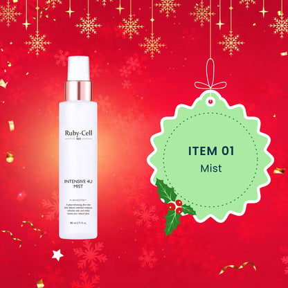 Ruby-Cell Xmas Special | Intensive 4U Mist + Glow Ampoule Cushion
